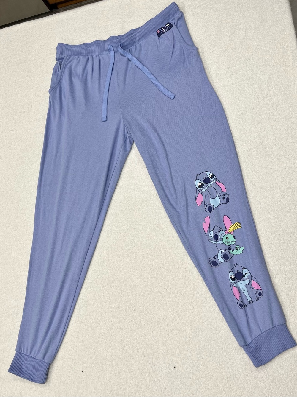 Disney Lavender Lilo & Stitch Pajama Pants
